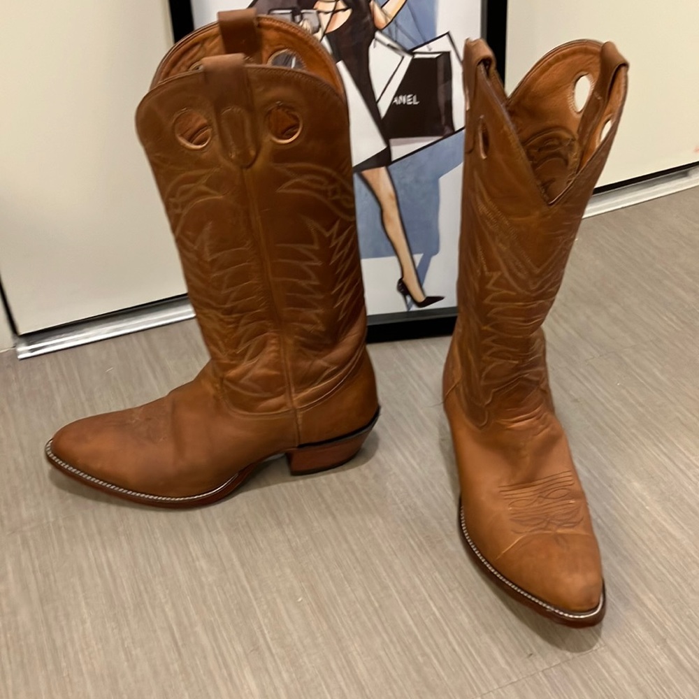 Alberta Boot Company cowboy western boots 10D
